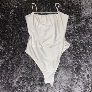 White body suit super cute